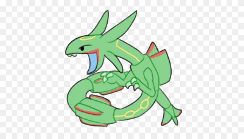 420x420 Imagen - Rayquaza Png