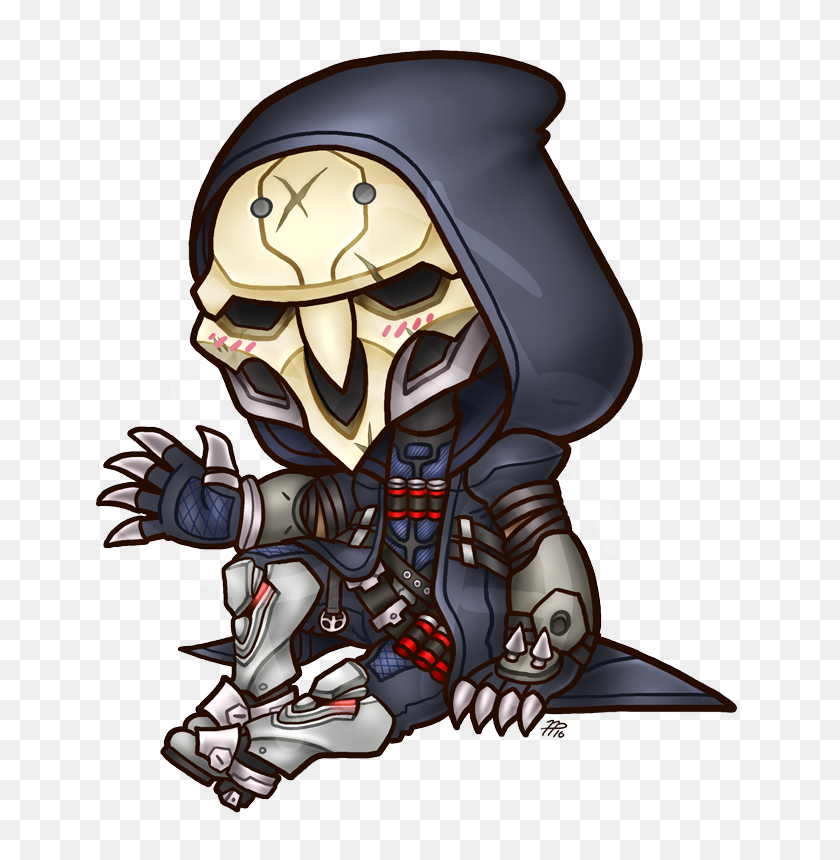 685x800 Image - Reaper Overwatch PNG