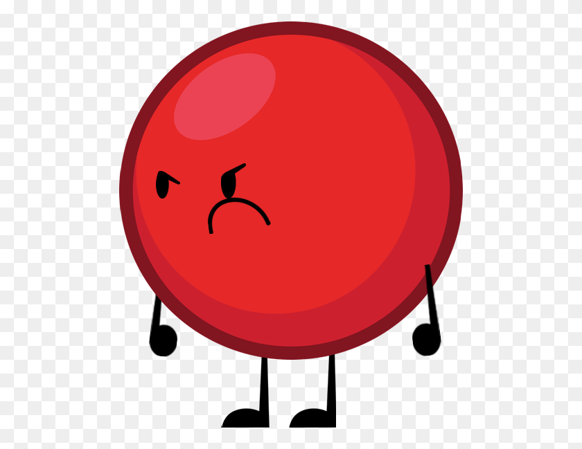 498x589 Image - Red Ball PNG