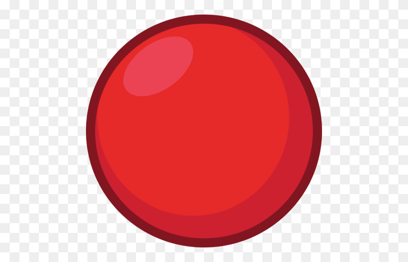 486x480 Image - Red Ball PNG