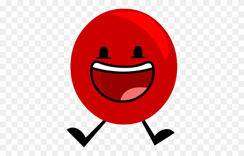 381x479 Image - Red Ball PNG
