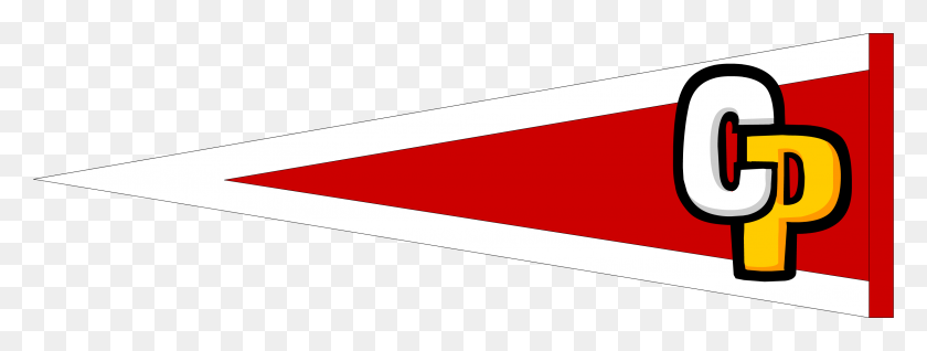 3173x1052 Image - Red Banner PNG
