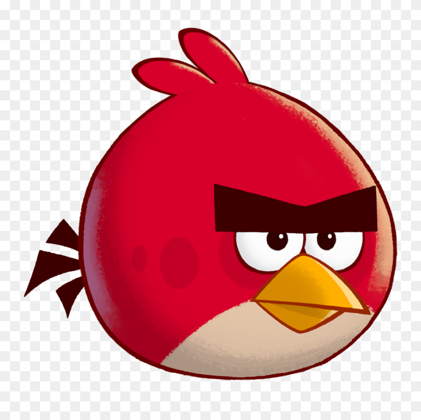 882x879 Image - Red Bird PNG