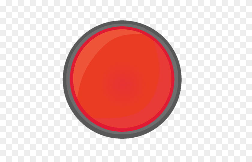 480x480 Image - Red Button PNG