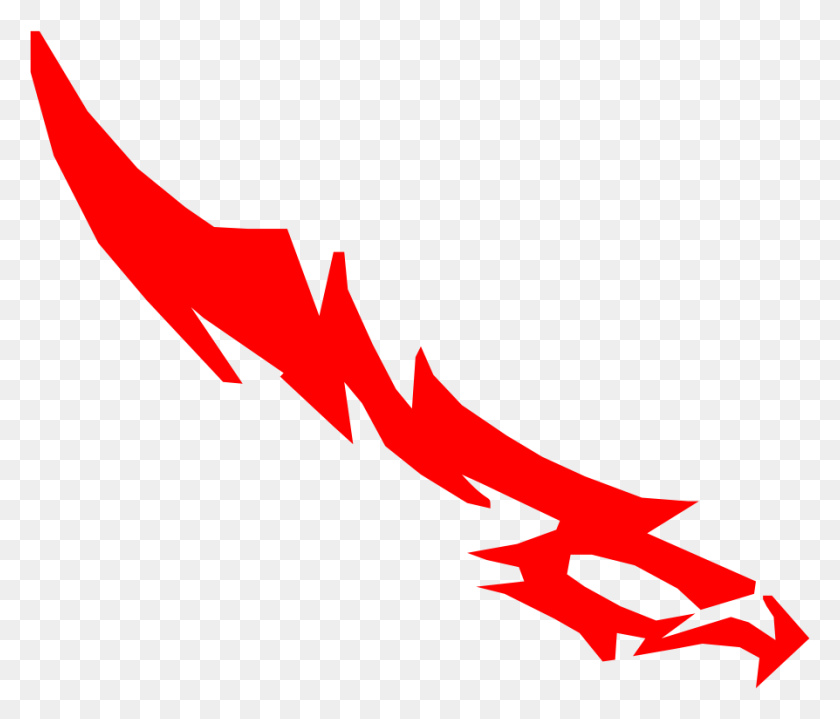 894x756 Image - Red Lightning PNG