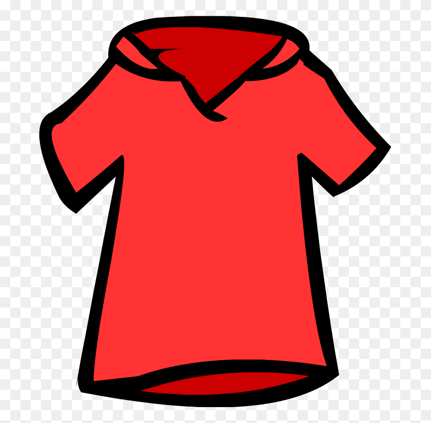 689x765 Image - Red Shirt PNG