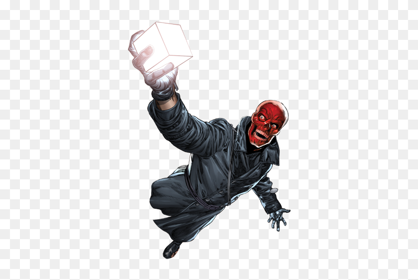 360x502 Image - Red Skull PNG
