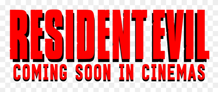 890x338 Image - Resident Evil Logo PNG