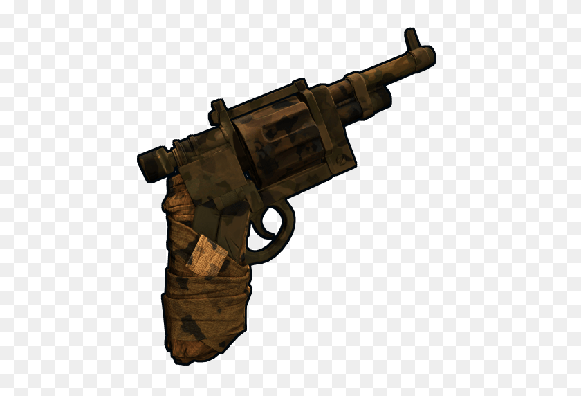 512x512 Image - Revolver PNG