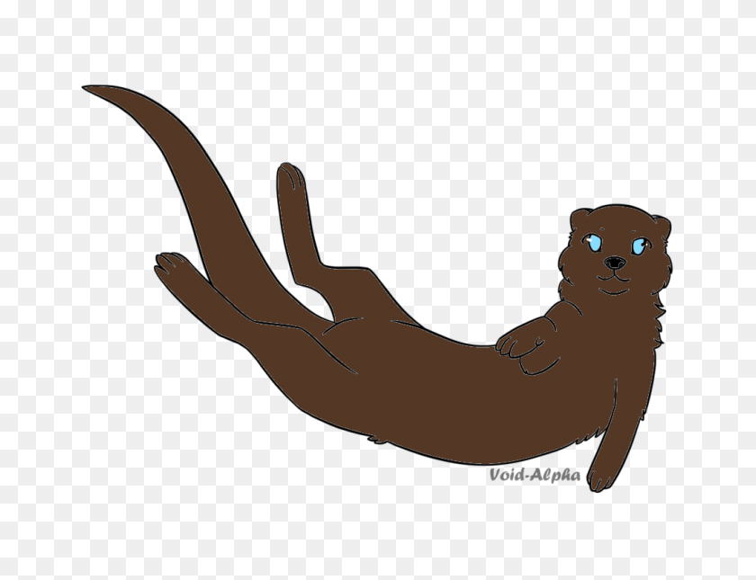 1024x768 Image - River Otter Clipart