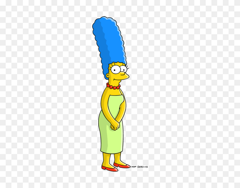 350x599 Image - Marge Simpson PNG