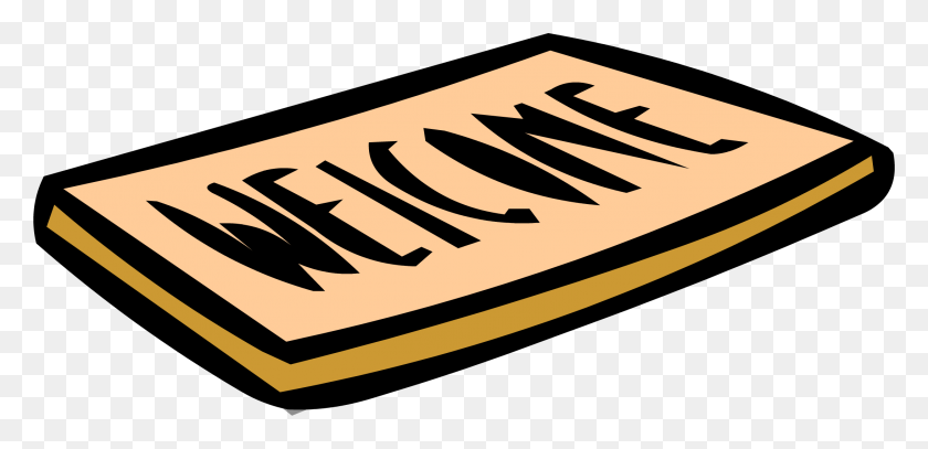 2186x974 Image - Welcome Mat Clipart