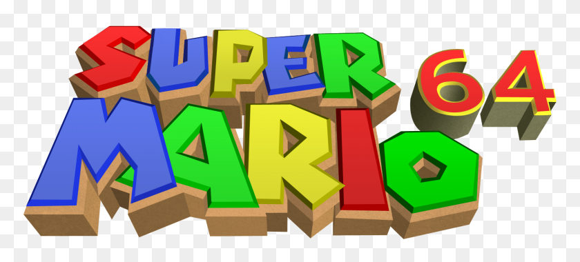 1500x616 Image - Mario 64 PNG