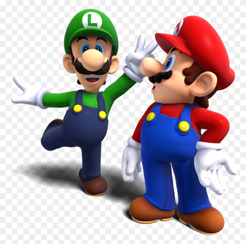 898x890 Image - Mario And Luigi PNG