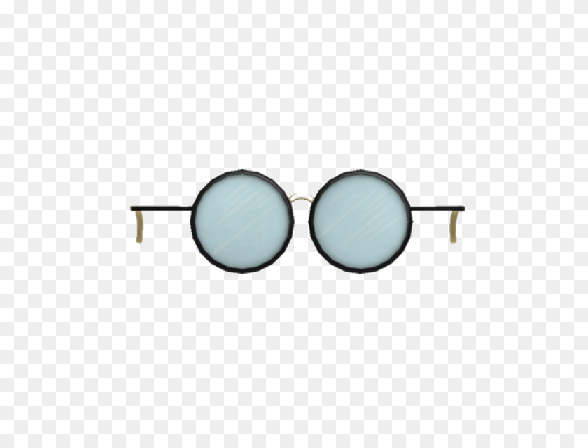 580x580 Image - Round Glasses PNG
