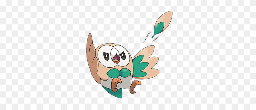 319x301 Image - Rowlet PNG