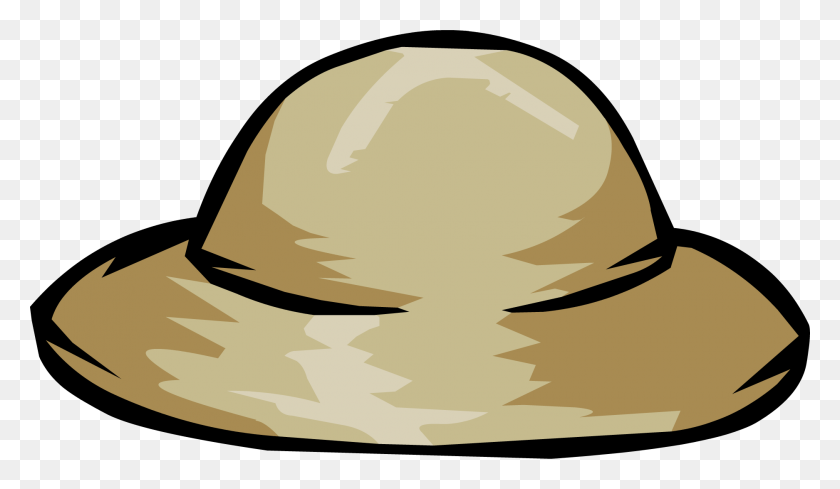 1875x1033 Image - Safari Hat Clipart