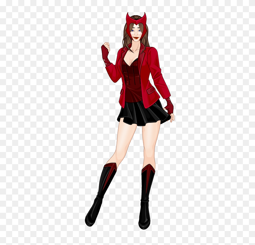 340x746 Image - Scarlet Witch PNG