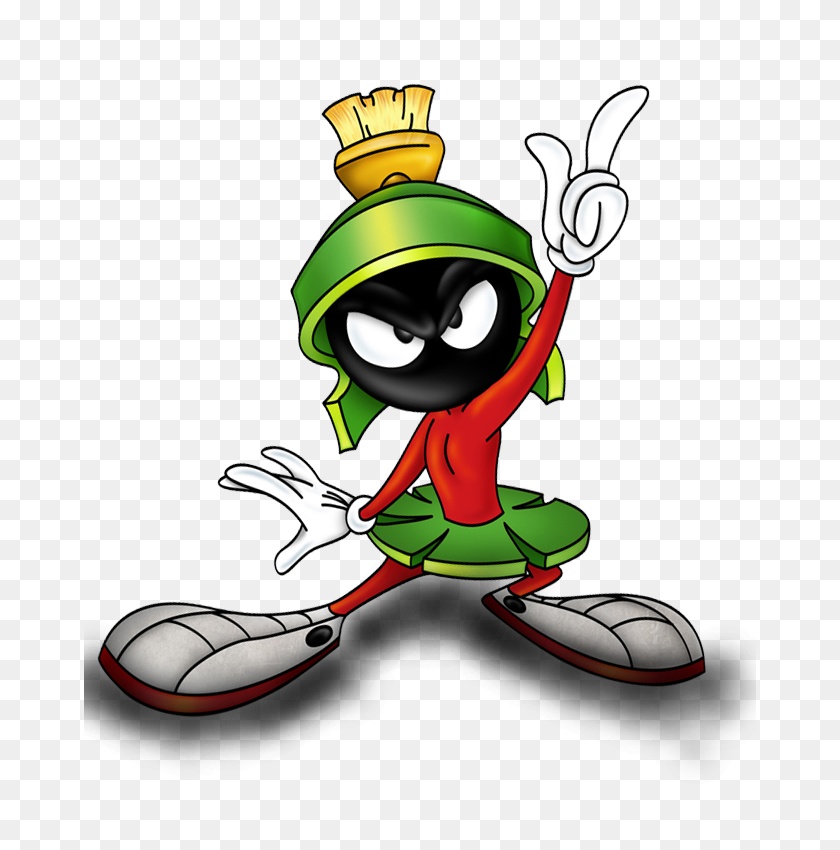 672x790 Image - Marvin The Martian PNG