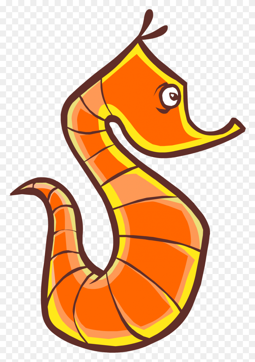 958x1387 Image - Seahorse PNG