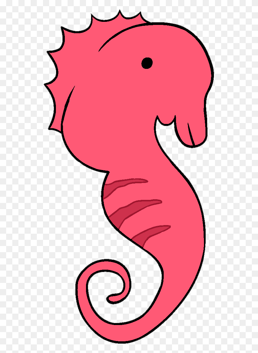 555x1088 Image - Seahorse PNG