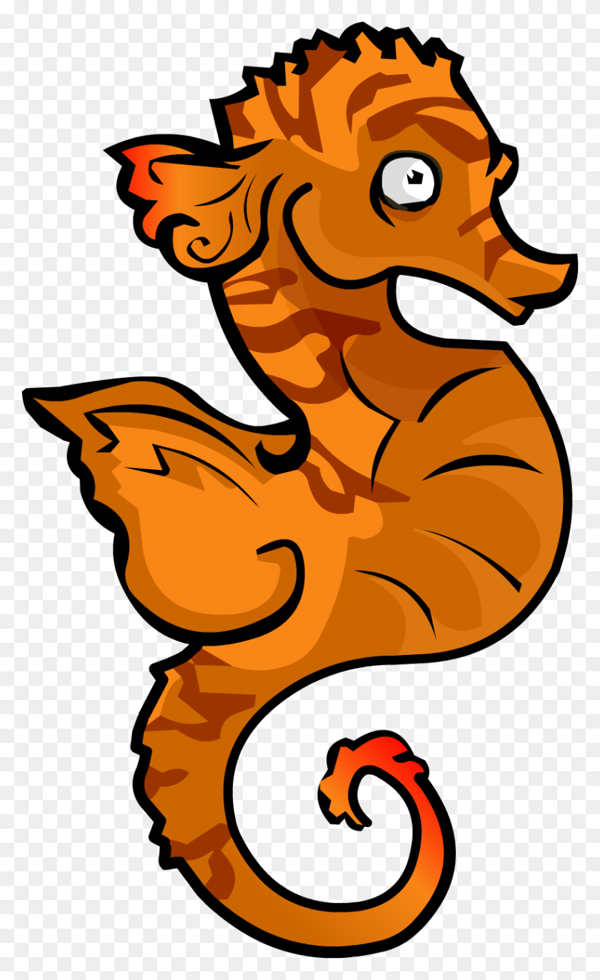 822x1383 Image - Seahorse PNG