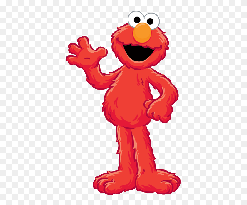 Sesame Street Elmo Sitting Transparent Png - Sesame Street Characters ...