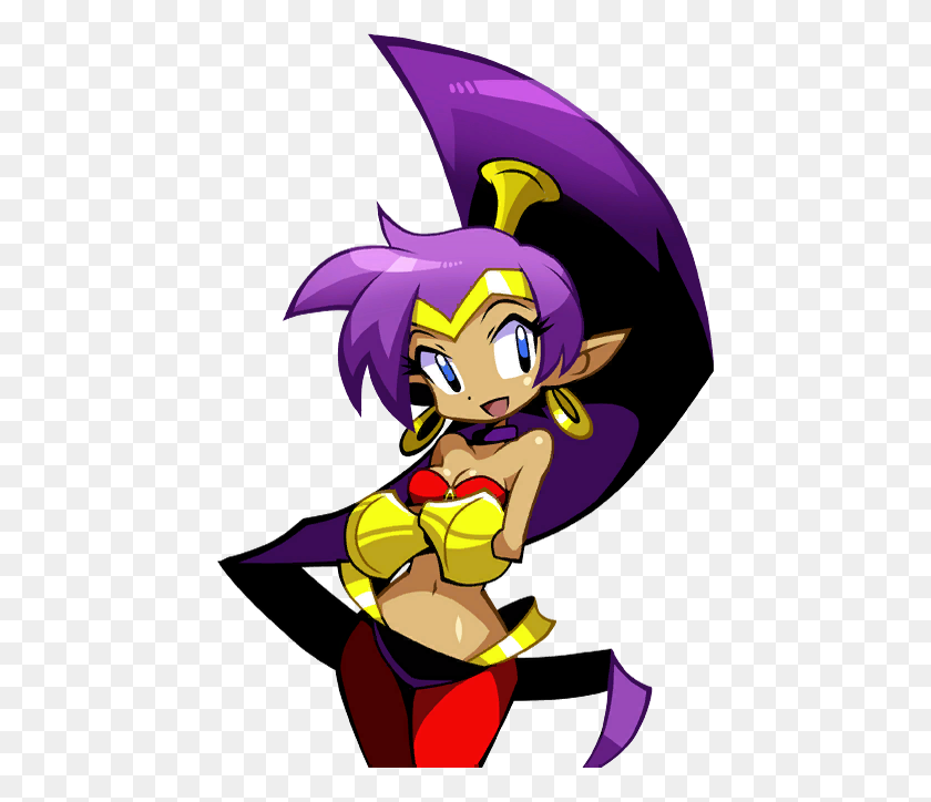 448x664 Imagen - Shantae Png