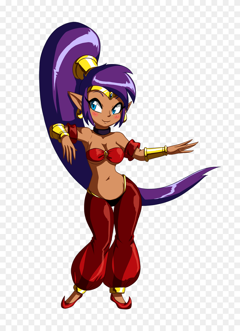 713x1100 Imagen - Shantae Png