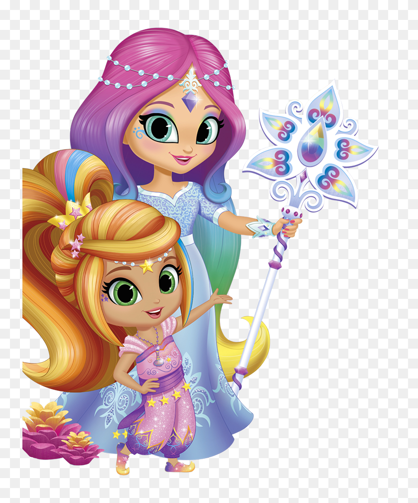 750x950 Image - Shimmer And Shine Clipart