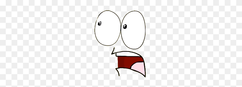 188x245 Image - Shocked Face PNG