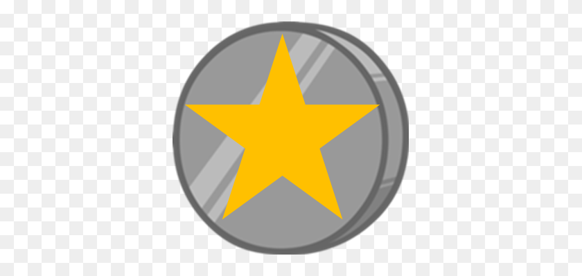 343x339 Image - Silver Star PNG