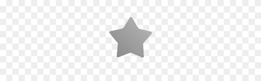 200x200 Image - Silver Star PNG