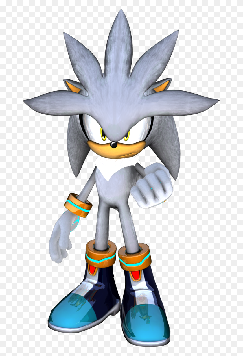 681x1172 Image - Silver The Hedgehog PNG