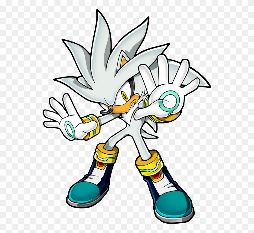 558x710 Image - Silver The Hedgehog PNG