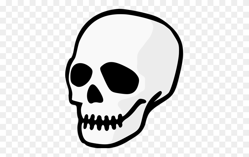 400x472 Image - Skull Face PNG