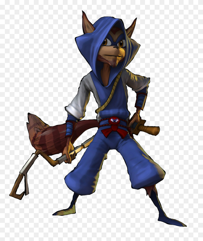 1000x1200 Image - Sly Cooper PNG