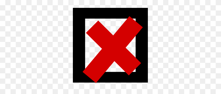 285x299 Image - X Mark PNG