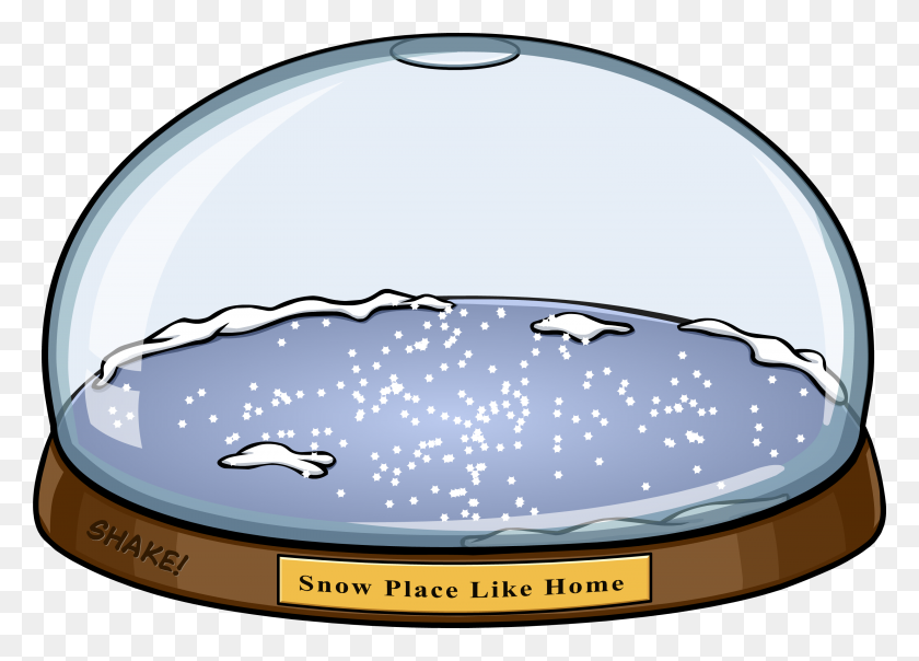 2990x2089 Image - Snow Globe PNG