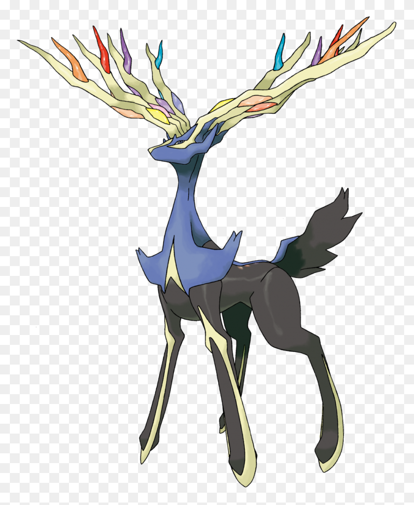 1024x1267 Image - Xerneas PNG