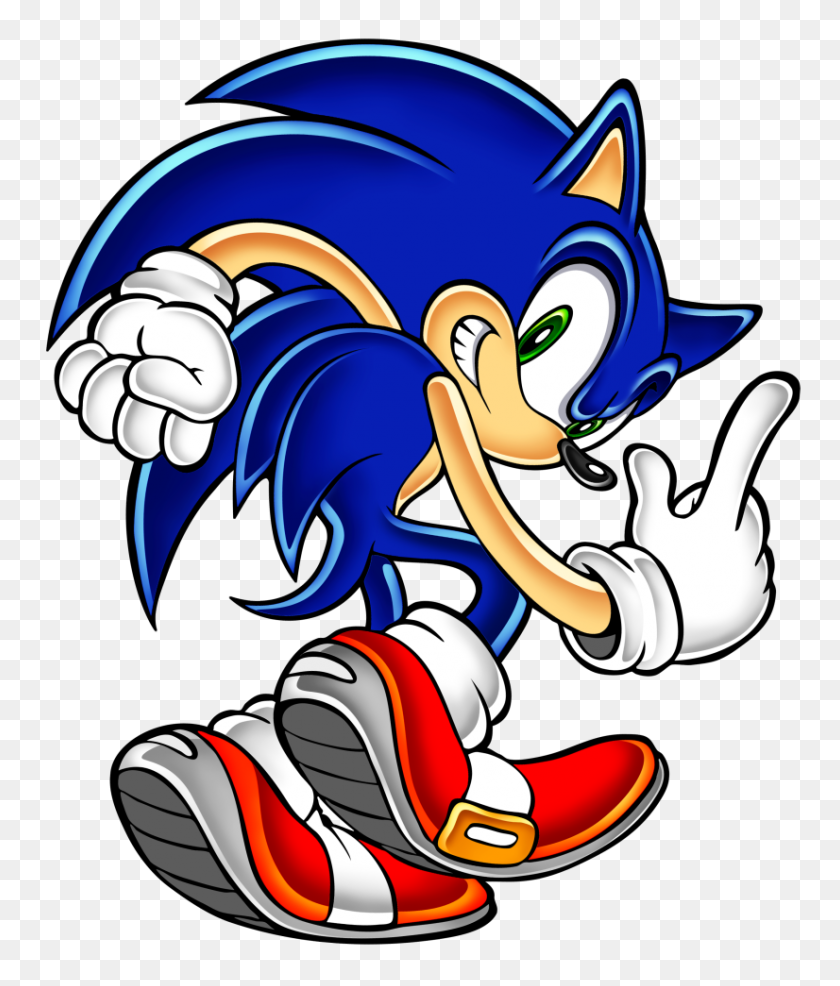 826x981 Image - Sonic Adventure PNG