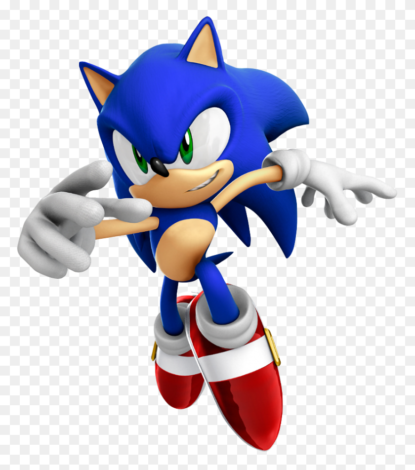 828x946 Image - Sonic PNG