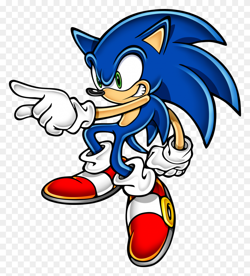 1657x1847 Image - Sonic PNG