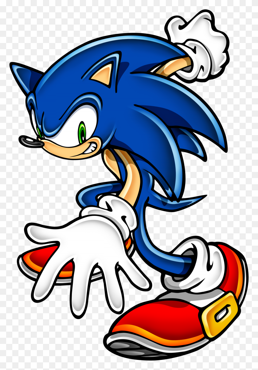 1300x1909 Image - Sonic The Hedgehog Clipart