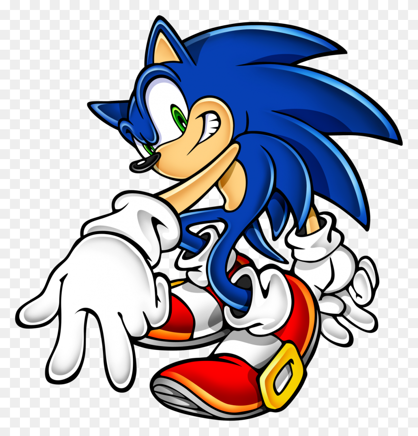 1379x1445 Image - Sonic The Hedgehog Clipart
