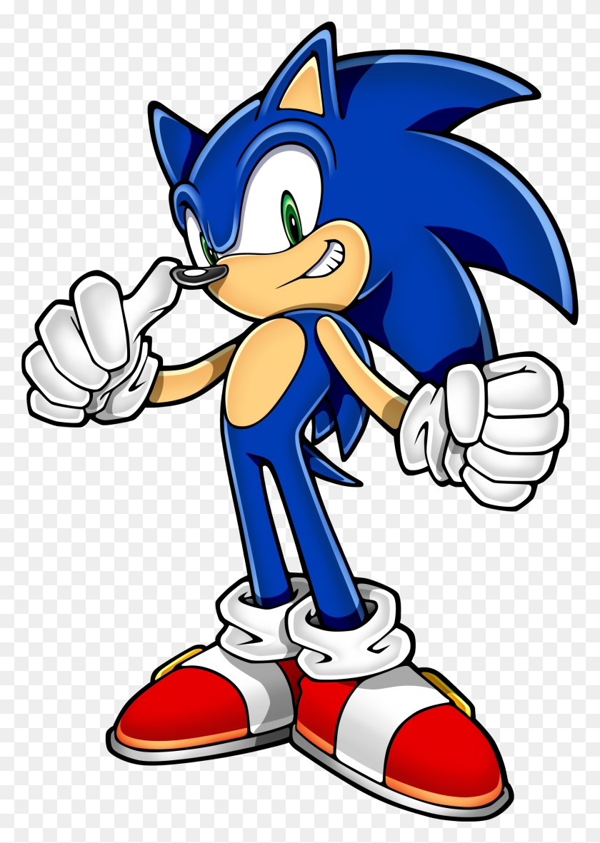1724x2478 Imagen - Sonic The Hedgehog Logo Png