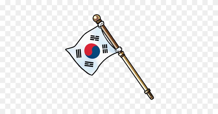 380x380 Imagen - Bandera De Corea Del Sur Png