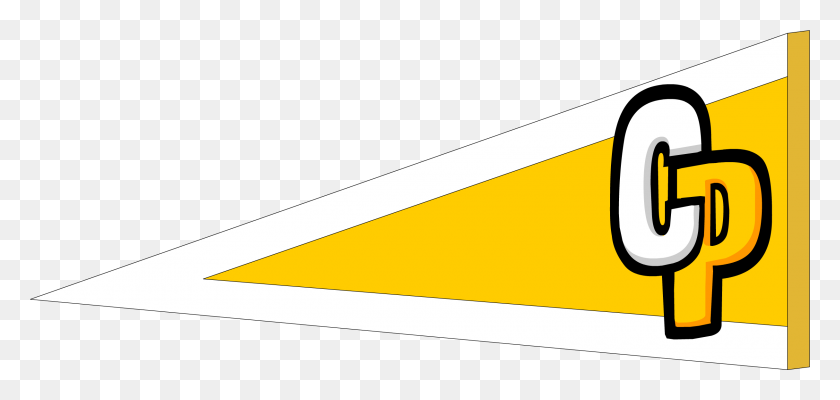 2430x1061 Imagen - Bandera Amarilla Png