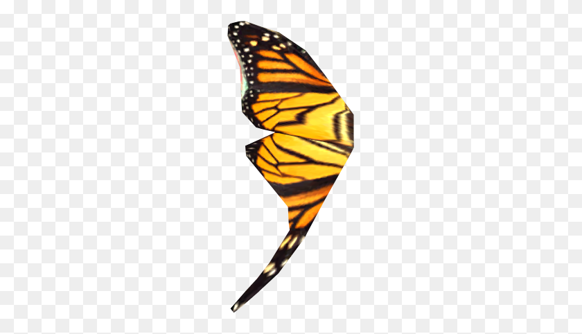 183x422 Image - Yellow Butterfly PNG