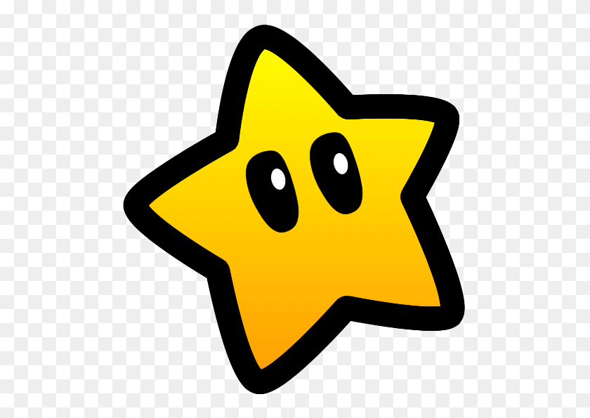 496x535 Image - Yellow Star PNG